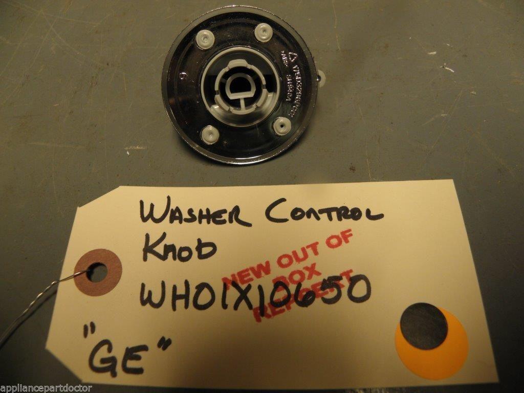 GE Washer Control Knob WH01X10650 (gray) new w/o box GE Washer Control Knob WH01X10650 (gray) new w/o box